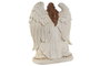 DKD Home Decor Nacimiento de Ángel Blanco en Resina