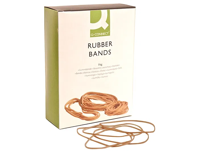 Q-connect Gomillas elásticas 1000 gr numero 15 150 x 2 mm