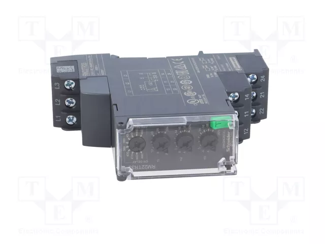 SCHNEIDER ELECTRIC RM22TR33 Zelio Control Relé de monitorización de tensión 380...480V AC