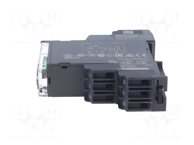 SCHNEIDER ELECTRIC RM22TR33 Zelio Control Relé de monitorización de tensión 380...480V AC