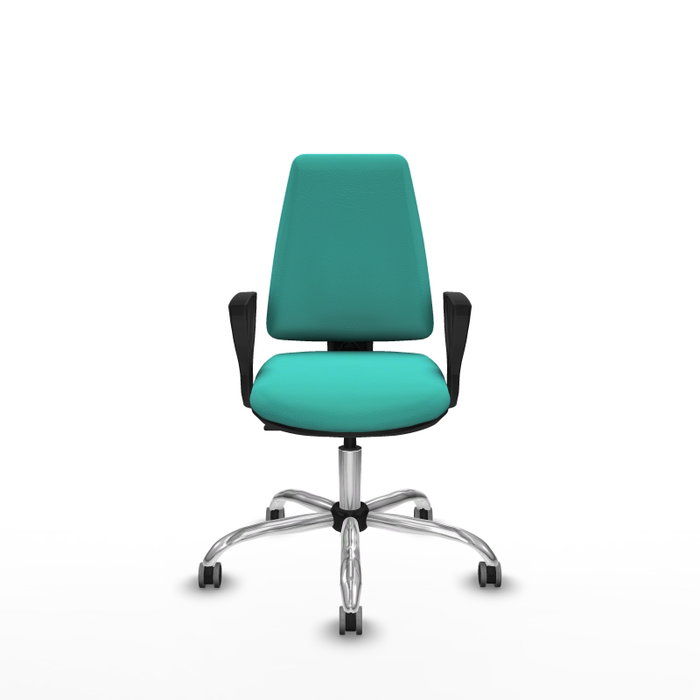 PIQUERAS Y CRESPO Silla de oficina Elche Turquesa con mecanismo de contacto permanente PIQUERAS Y CRESPO Silla de oficina Elche Turquesa con mecanismo de contacto permanente