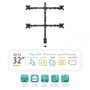 EWENT Soporte de escritorio para 4 monitores EW1514 hasta 32 pulgadas