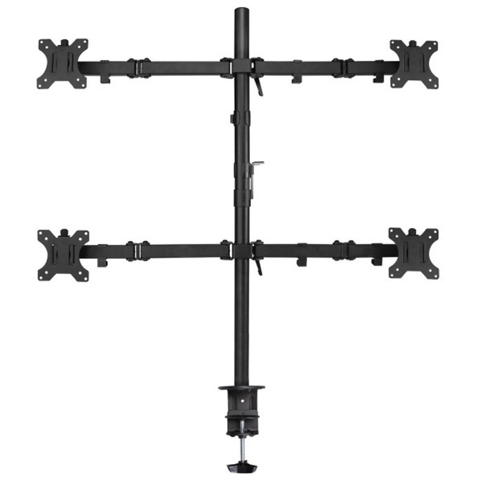 Ewent Soporte Mesa EW1514 para 4 Monitores hasta 32 Pulgadas, Soporte Escritorio Metálico Ergonómico VESA Ewent Soporte Mesa EW1514 para 4 Monitores hasta 32 Pulgadas, Soporte Escritorio Metálico Ergonómico VESA