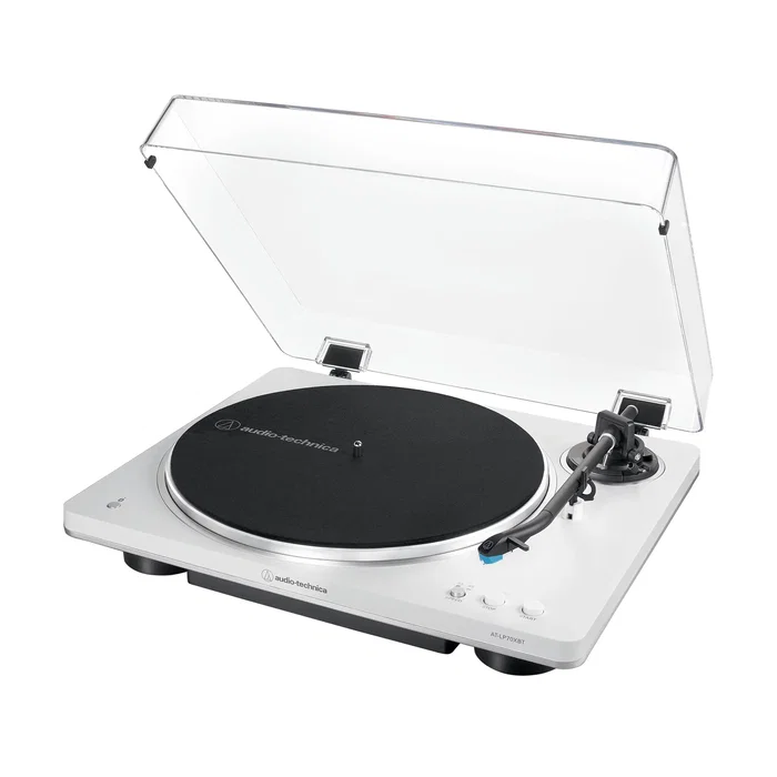 Audio-Technica AT-LP70XBTWS Blanco y Plata Audio-Technica AT-LP70XBTWS Blanco y Plata
