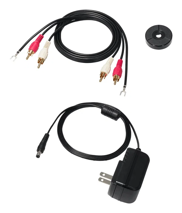 Audio-Technica AT-LP70XBT Tocadiscos de tracción por correa automático con Bluetooth, velocidades 33 1/3 y 45 RPM, color Plata y Blanco