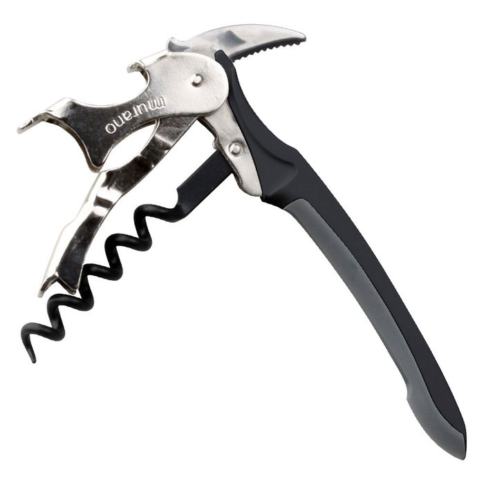 1946 Sacacorchos 1946 Doble Gatillo De Dos Tiempos Con Descapsulador Tacto Suave Colores Surtidos Blanco Gris Negro