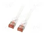 GOOBAY Patch cord Cat 6 U/FTP 15m RJ45 blanco