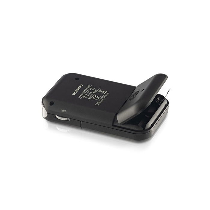 DAEWOO - Radio Portátil AM/FM Negro, Radio Digital