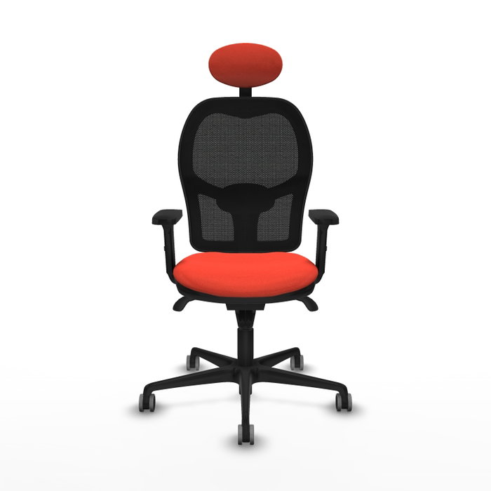 PIQUERAS Y CRESPO Silla de oficina Jorquera Naranja oscuro/Negro PIQUERAS Y CRESPO Silla de oficina Jorquera Naranja oscuro/Negro