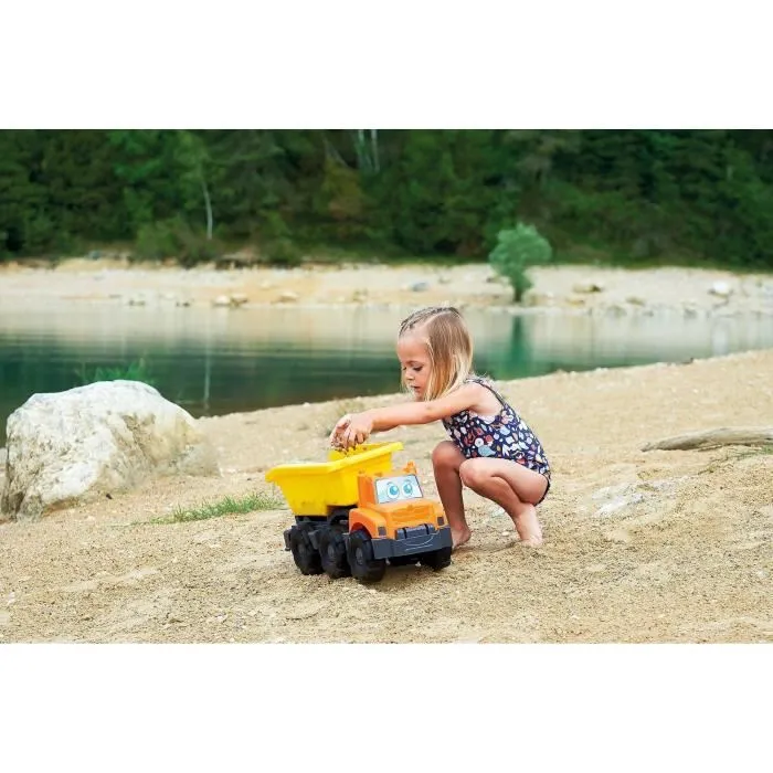 Ecoiffier Camión Vacío TP con Cuchara Basculante y Excavadora, Juguete a Partir de 18 Meses