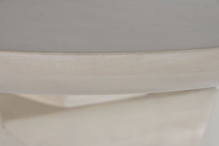 DKD Home Decor Mesa Redonda de Comedor en Mango 100x100x76