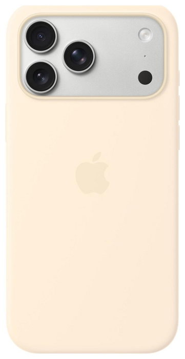 Apple Funda de silicona con MagSafe para iPhone 17 Pro Max - Vainilla