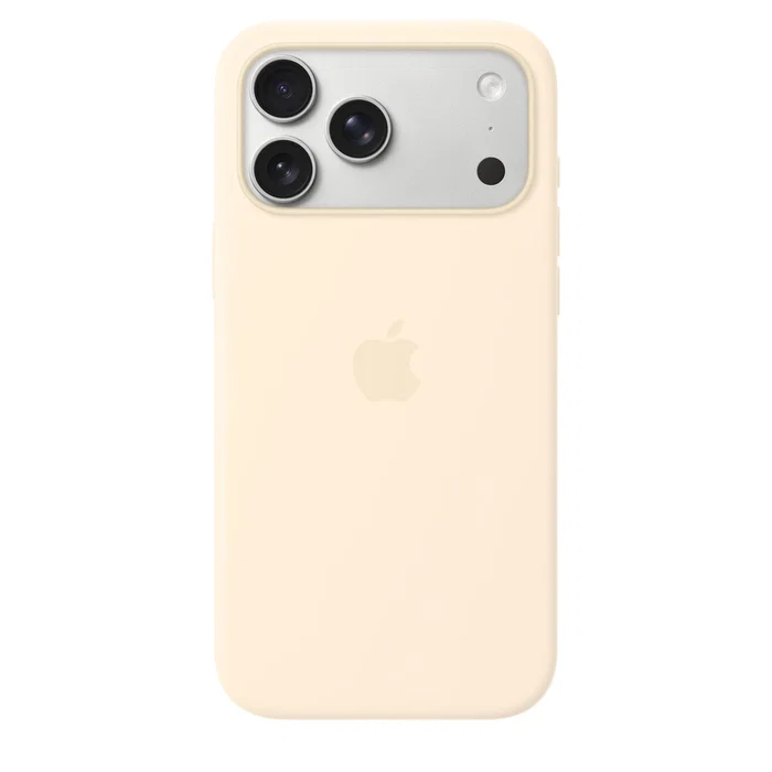 Apple Funda de silicona con MagSafe para iPhone 17 Pro Max - Vainilla