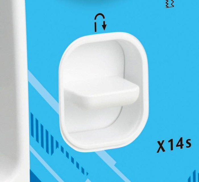 Brother X14S Máquina de coser mecánica Azul, Blanco