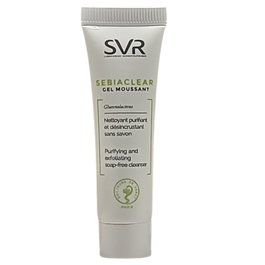 Sebiaclear, Sin jabón, Exfoliación, Mousse, Para la cara, 10 ml *Muestra