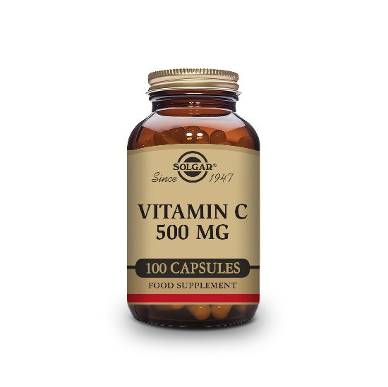 Solgar Vitamina C 500 mg, 100 cápsulas vegetales Solgar Vitamina C 500 mg, 100 cápsulas vegetales