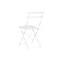 DKD Home Decor Mesa Terraza Y Jardin Metal Blanco 60 x 71 x 60 cm Set de 3