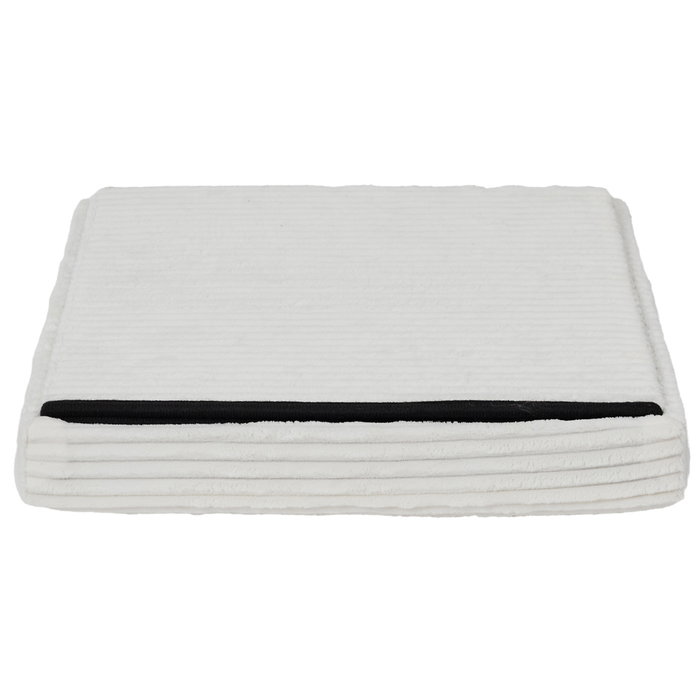 Home Deco Factory Caja-Puf Plegable Scott Beige 38x38x38 cm
