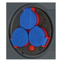 Brennenstuhl Carrete de Cable IP44 40m H07RN-F 3G1.5