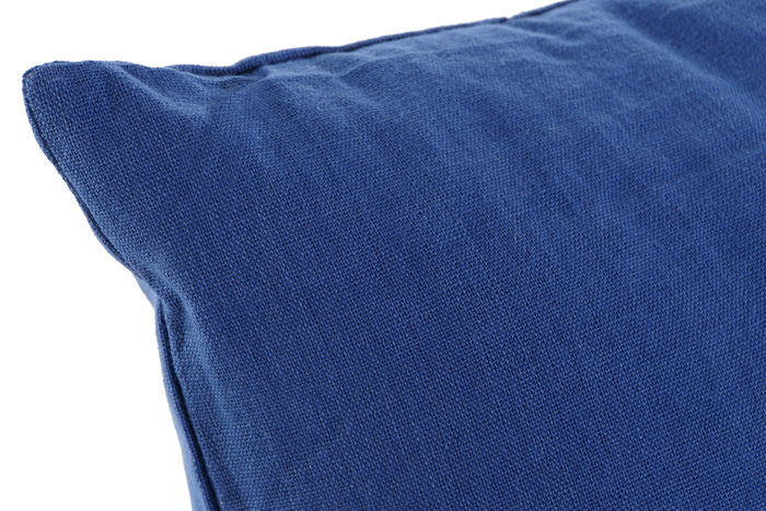 DKD Home Decor Cojin Mediterraneo Beige Azul Marino 60 x 60 x 20 cm (6 Unidades)