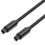 Vention BAEBG Cable de Audio de Fibra Óptica Toslink, 1.5m, Negro