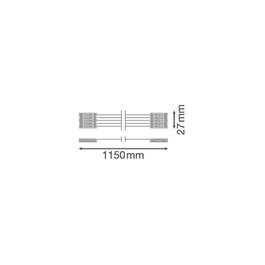 Ledvance Equipo impermeable 120 cm x 1 tubo