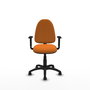 PIQUERAS Y CRESPO Silla de oficina Aýna Naranja con Brazos 1D