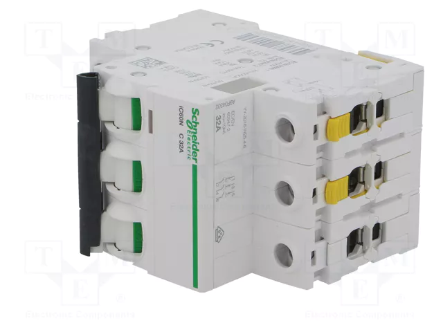 SCHNEIDER ELECTRIC iC60N Interruptor magnetotérmico 32A 3P Característica C