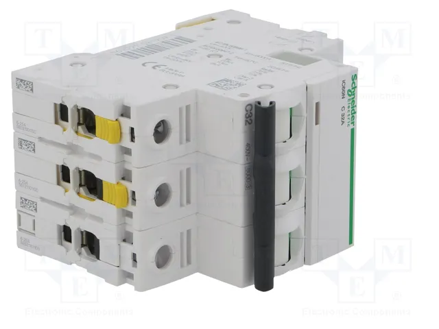 SCHNEIDER ELECTRIC iC60N Interruptor magnetotérmico 32A 3P Característica C