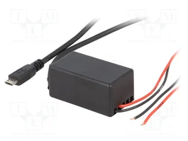 PER.PIC. Alimentador USB con enchufe micro USB