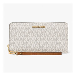 Michael Kors Cartera Jet Set Travel 35S6GTVE9B-VANILLA Beige