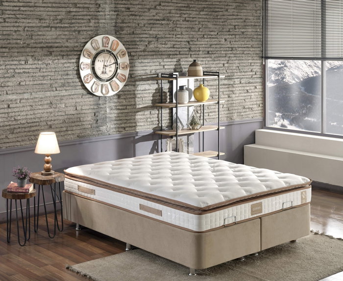 Hanah Home Colchón Queen 140x190 cm Firme Acolchado con Sistema de Muelles Múltiples Niron para un Soporte Óptimo y Máximo Confort Hanah Home Colchón Queen 140x190 cm Firme Acolchado con Sistema de Muelles Múltiples Niron para un Soporte Óptimo y Máximo Confort