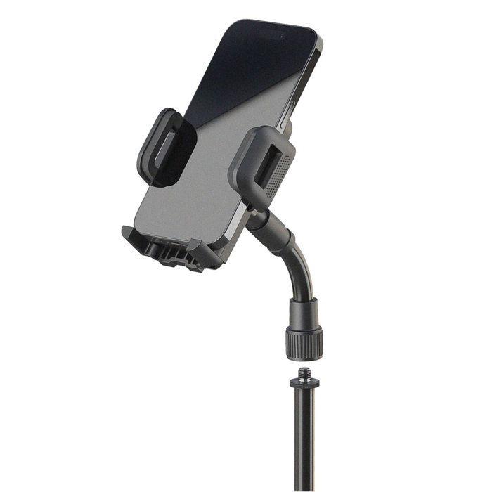 K&M Soporte para Smartphone 19762-300-55 con rotación de 360° K&M Soporte para Smartphone 19762-300-55 con rotación de 360°