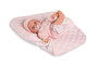 Antonio Juan Muñeca Bimba Llorona con Mantita, Cuerpo de Tela, Emite Sonidos, 37 cm
