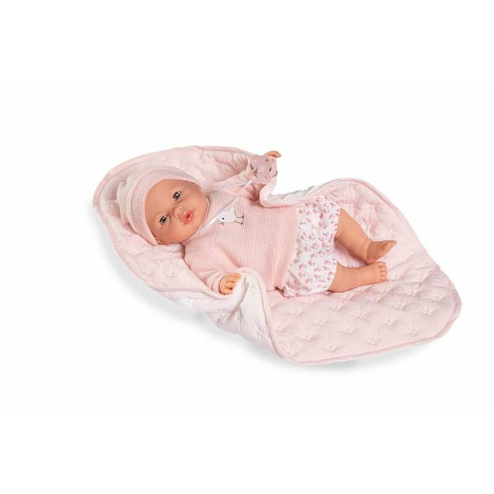 Antonio Juan Muñeca Bimba Llorona con mantita acolchada 37 cm