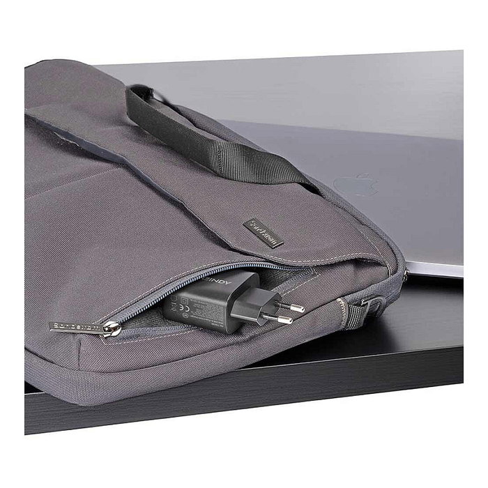 Lindy Cargador GaN 65W con 2 puertos USB-C, Negro