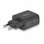 Lindy Cargador USB-C 2 puertos 65W con tecnología GaN, Negro