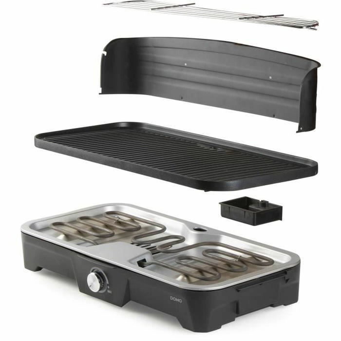 Domo Parrilla de mesa eléctrica DO9260G 2200W