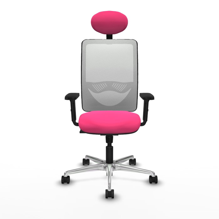 PIQUERAS Y CRESPO Silla de oficina Zulema Rosa con mecanismo Sincro PIQUERAS Y CRESPO Silla de oficina Zulema Rosa con mecanismo Sincro