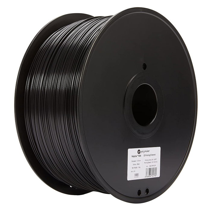 Polmask ASA 1,75mm Negro 1kg Polmask ASA 1,75mm Negro 1kg