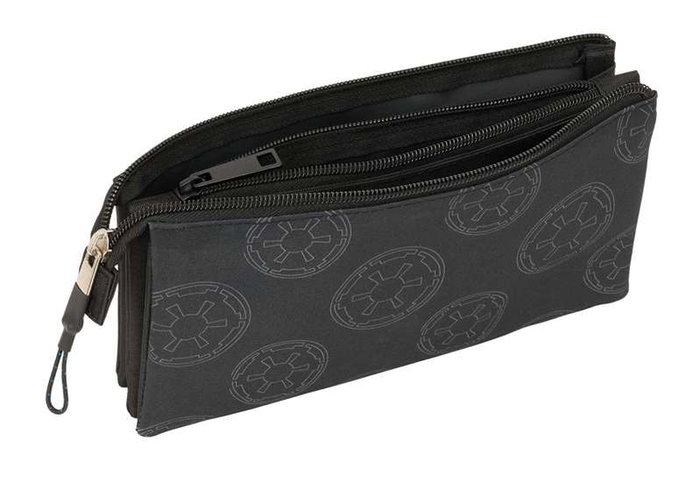 Portatodo Triple Star Wars Rebellion Negro 22 x 12 x 3 cm
