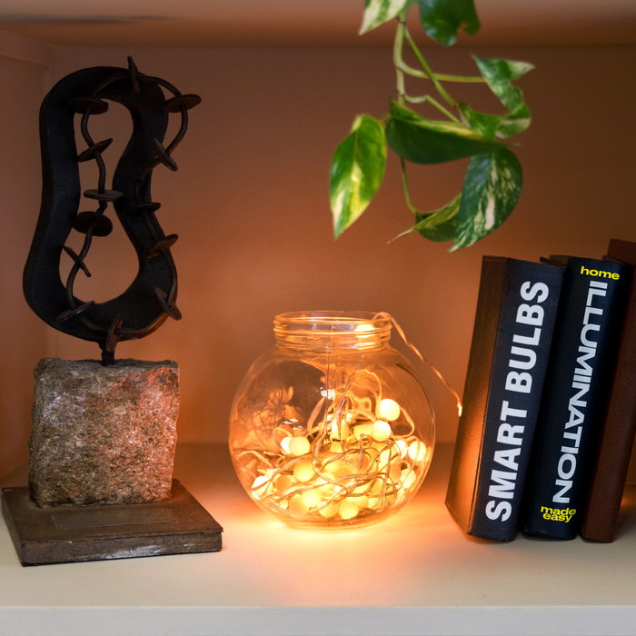 Muvit Guirnalda Luces Io Wifi Dreamcolor LED RGB Controlable por App y Asistentes de Voz, 10m