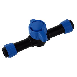 Aqua Control Válvula de Paso Click Cinta a Cinta Ø16 mm - 3 Unidades Blíster