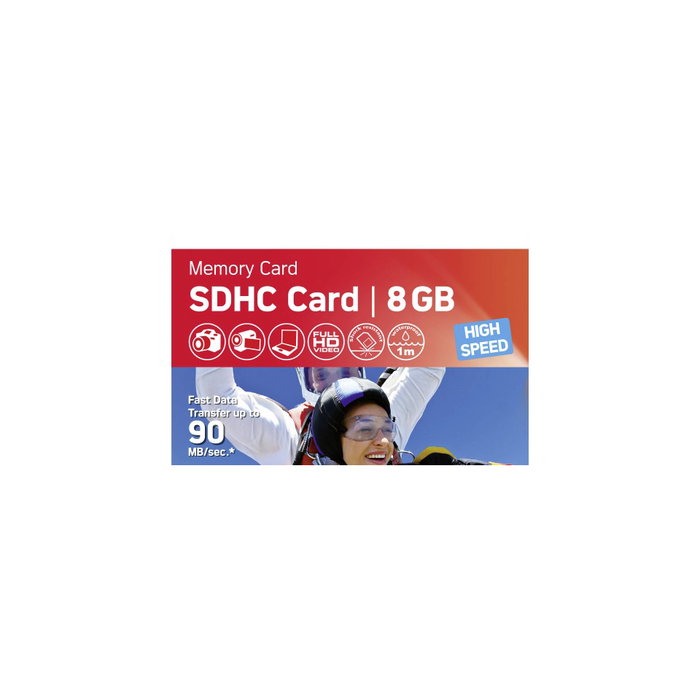 AgfaPhoto Tarjeta SDHC 8GB Clase 10 Azul
