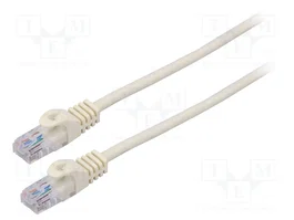 LANBERG Patch Cord Cat 6 U/UTP 0,5m Blanco
