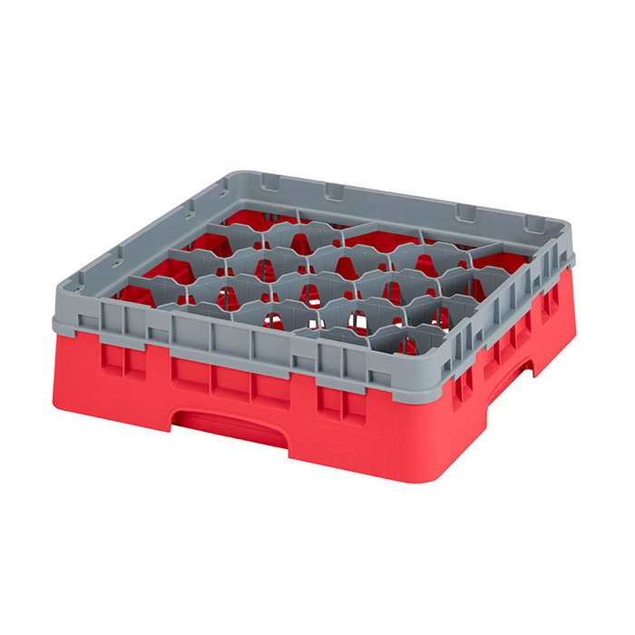 CAMBRO Cesta de lavado 20 comp. Rojo CAMBRO Cesta de lavado 20 comp. Rojo