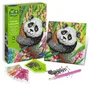 Sentosphere Lienzo para Pintura de Diamantes Panda, Creación con Mini Diamantes de Imitación, Arte y Creaciones, Para Mayores de 8 años AUC1726632015302