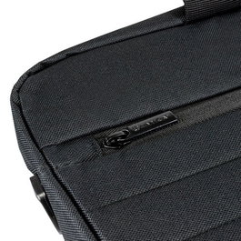 UNYKA URBAN MA17 17.3" Maletín Portátil Negro Poliéster 600D Impermeable