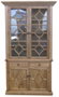DKD Home Decor Vitrina Shabby Natural Madera Reciclada 100 x 220 x 45 cm