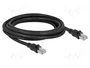 DeLOCK Cable de red RJ45 Cat.6A F/UTP 3 m